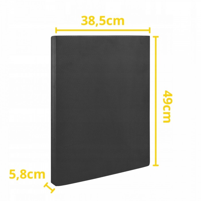 Балансировочная подушка 4FIZJO Balance Pad 49 x 38.5 x 5.8 см Black (P-5907739318657)