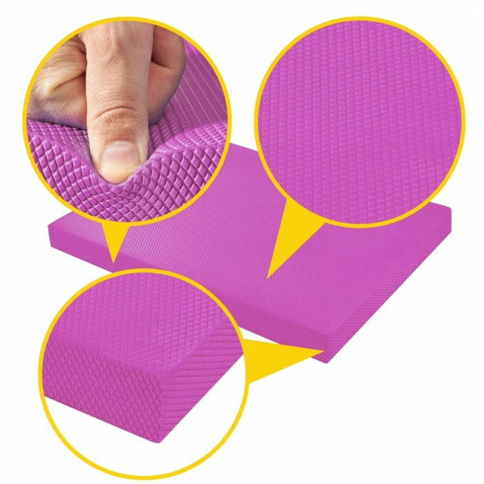 Балансировочная подушка 4FIZJO Balance Pad 49 x 38.5 x 5.8 см Pink (P-5907739318640)