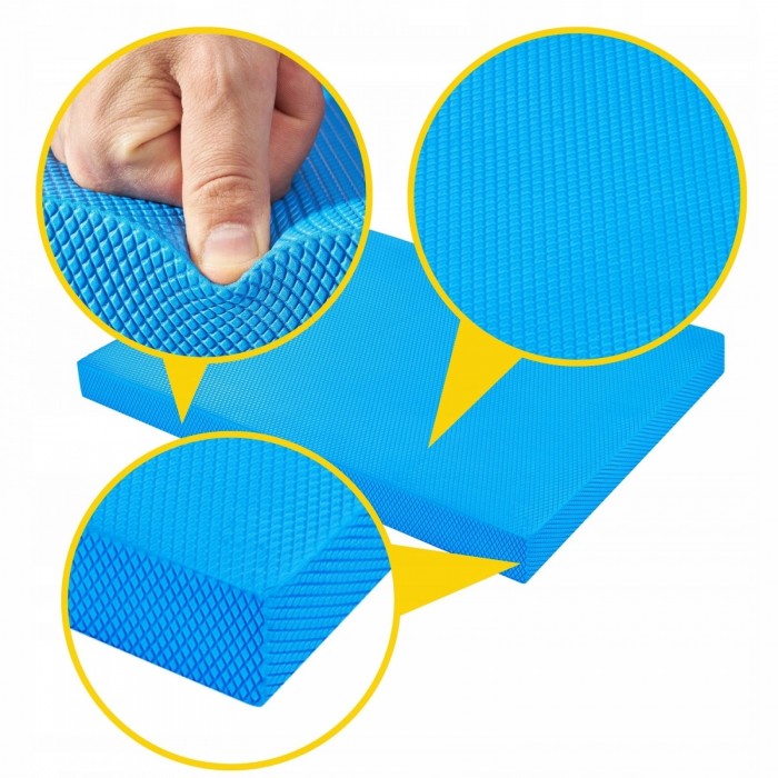 Балансировочная подушка 4FIZJO Balance Pad 49 x 38.5 x 5.8 см Sky Blue (P-5907739318664)