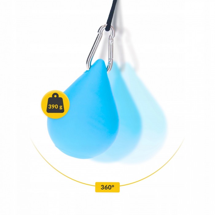 Обруч (хулахуп) масажний 4FIZJO з обтяженням Sky Blue (P-5907739316837)