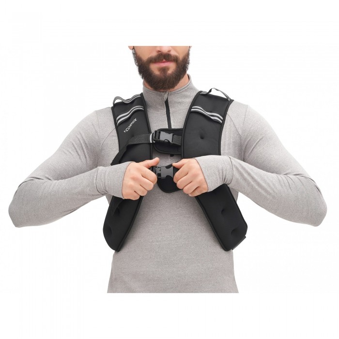 Жилет-обважнювач для тренувань Cornix Weight Vest 10 кг XR-0345 Black