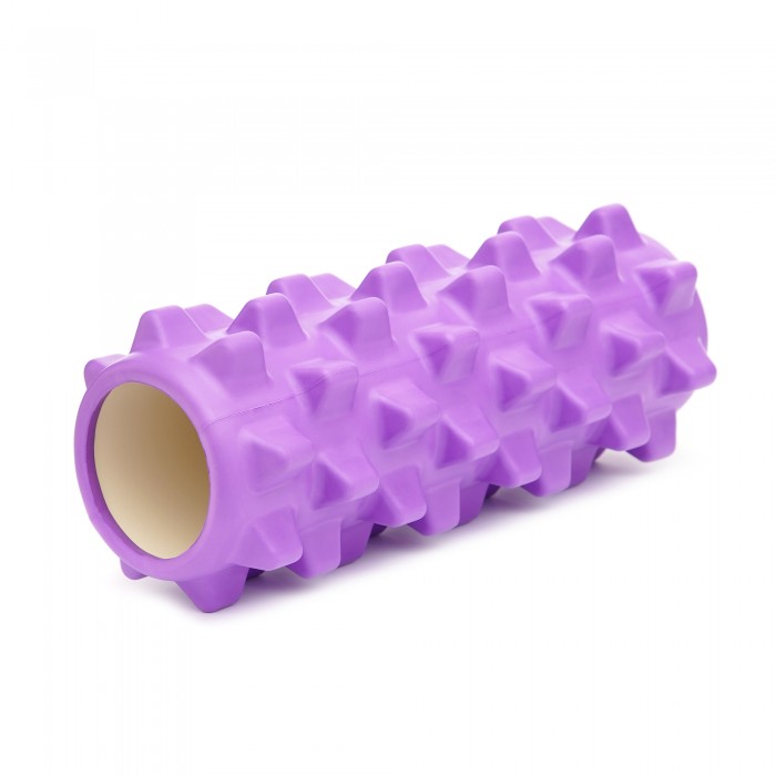 Масажний ролик Cornix EVA 33 x 14 см (валик, роллер) XR-0322 Violet