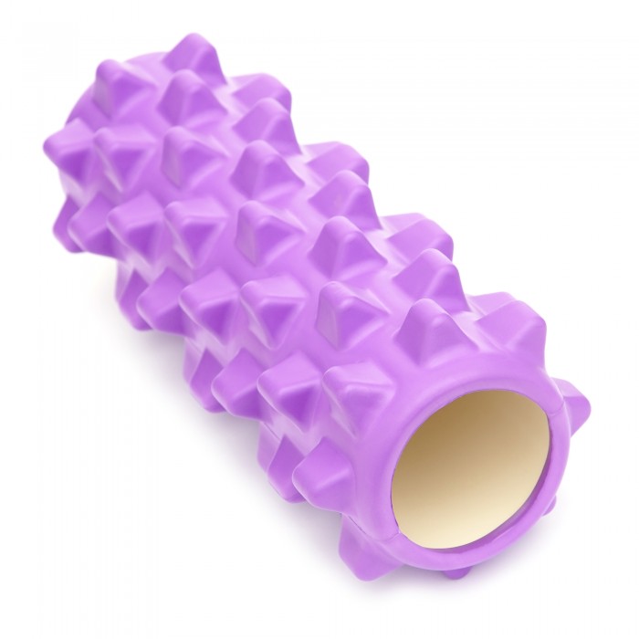Масажний ролик Cornix EVA 33 x 14 см (валик, роллер) XR-0322 Violet