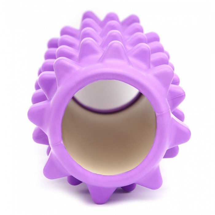 Масажний ролик Cornix EVA 33 x 14 см (валик, роллер) XR-0322 Violet