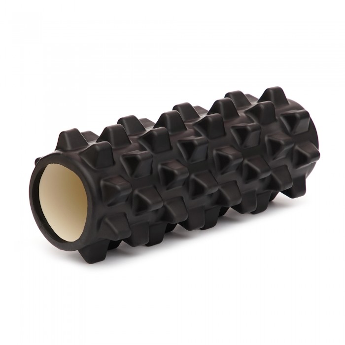 Масажний ролик Cornix EVA 33 x 14 см (валик, роллер) XR-0325 Black