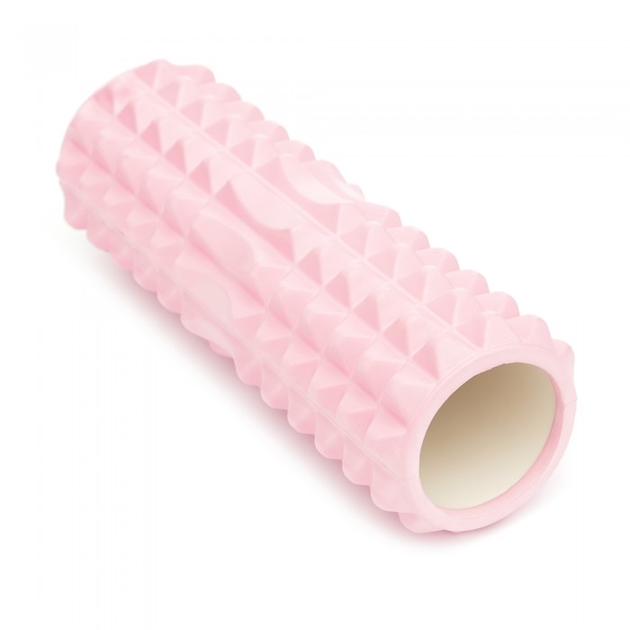 Масажний ролик Cornix EVA 33 x 14 см (валик, роллер) XR-0326 Light Pink