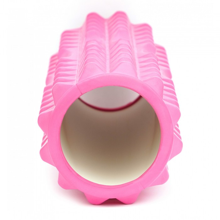 Масажний ролик Cornix EVA 33 x 14 см (валик, роллер) XR-0327 Pink