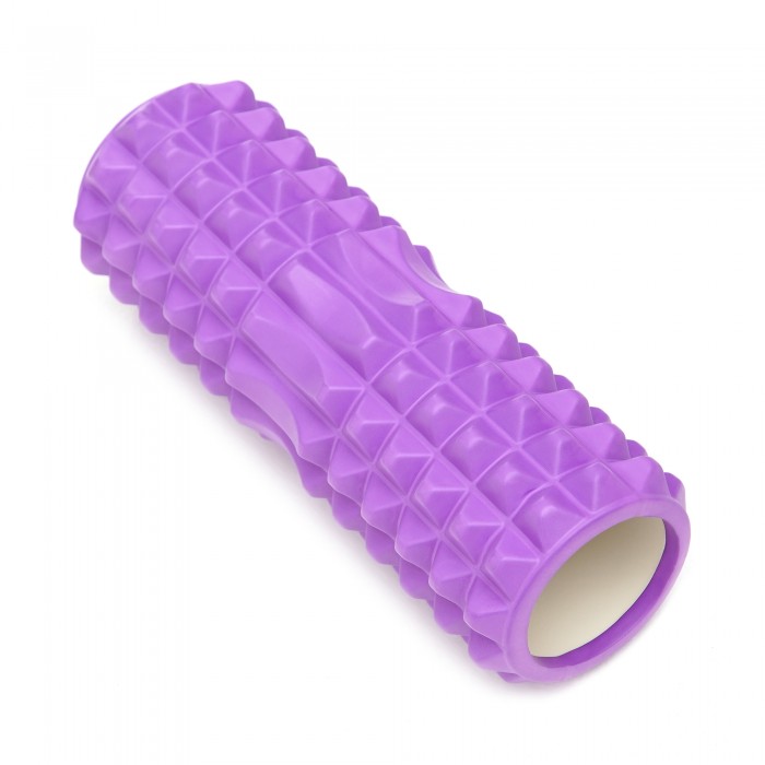 Масажний ролик Cornix EVA 33 x 14 см (валик, роллер) XR-0328 Violet