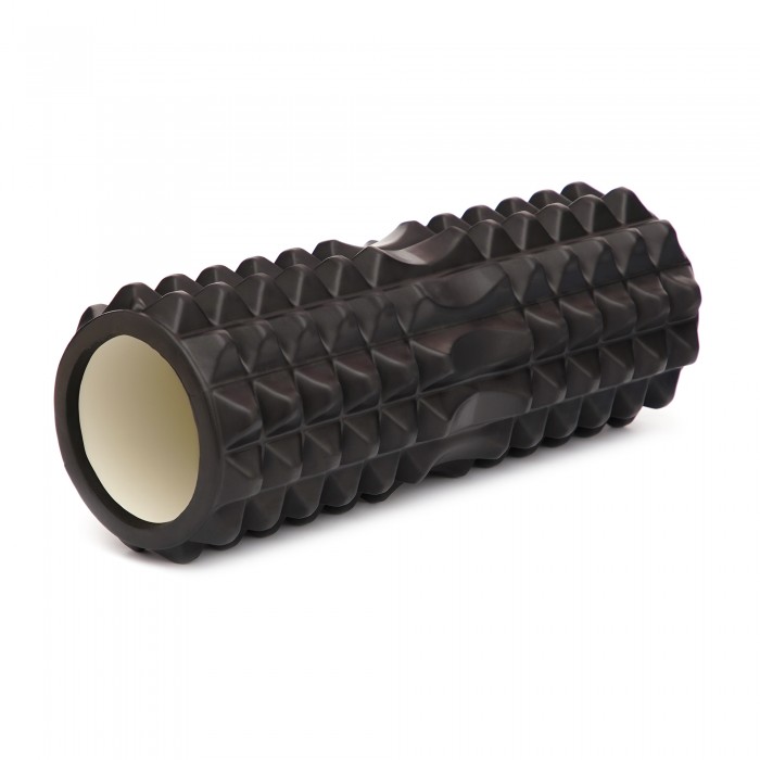Масажний ролик Cornix EVA 33 x 14 см (валик, роллер) XR-0329 Black