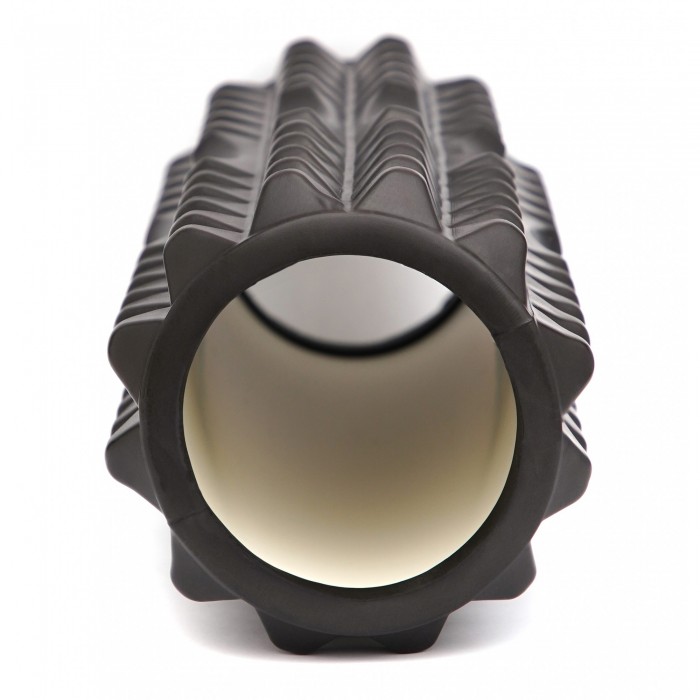 Масажний ролик Cornix EVA 33 x 14 см (валик, роллер) XR-0329 Black