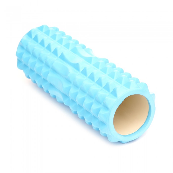 Масажний ролик Cornix EVA 33 x 14 см (валик, роллер) XR-0331 Sky Blue
