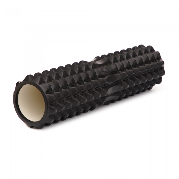 Масажний ролик Cornix EVA 45 x 14 см (валик, роллер) XR-0334 Black