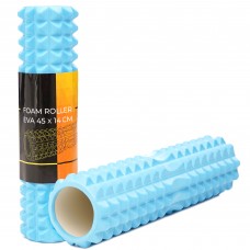 Масажний ролик Cornix EVA 45 x 14 см (валик, роллер) XR-0335 Sky Blue
