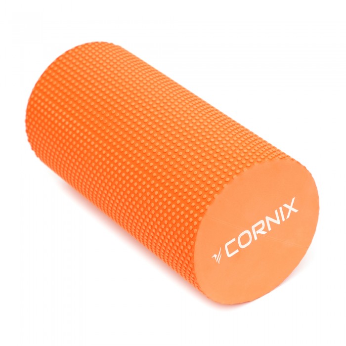 Массажный ролик Cornix EVA+ 30 x 15 см (валик, роллер) XR-0297 Orange