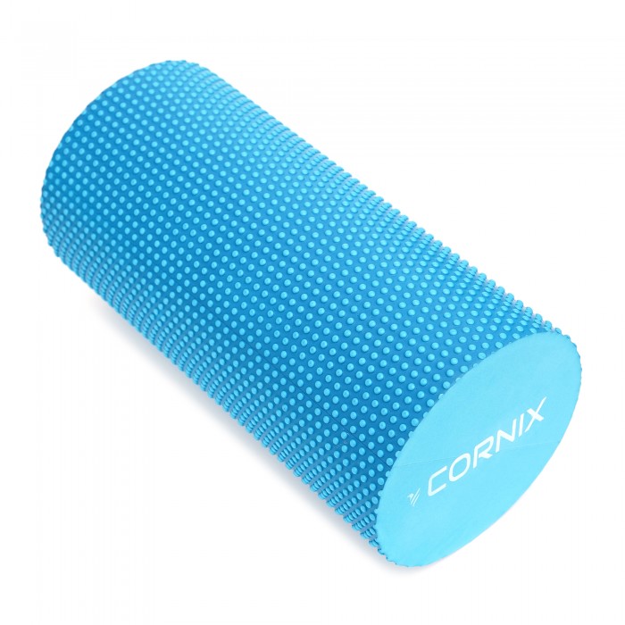 Масажний ролик Cornix EVA+ 30 x 15 см (валик, роллер) XR-0301 Blue