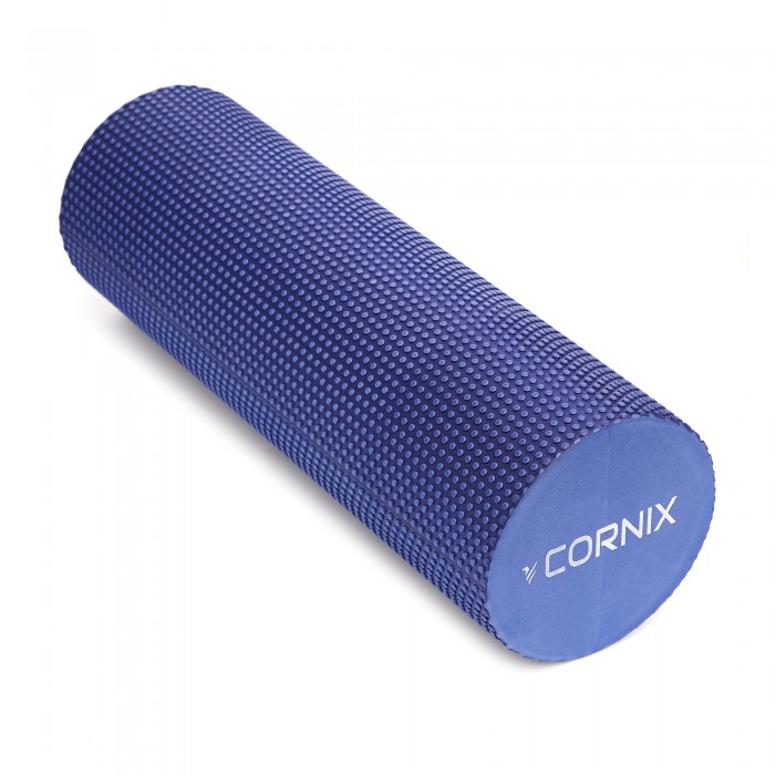 Массажный ролик Cornix EVA+ 45 x 15 см (валик, роллер) XR-0304 Navy Blue