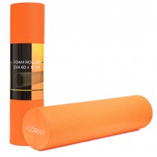 Массажный ролик Cornix EVA+ 60 x 15 см (валик, роллер) XR-0307 Orange