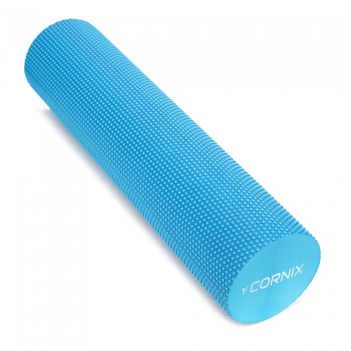 Массажный ролик Cornix EVA+ 60 x 15 см (валик, роллер) XR-0311 Blue