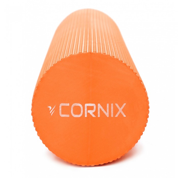 Массажный ролик Cornix EVA+ 90 x 15 см (валик, роллер) XR-0312 Orange
