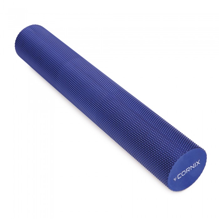 Масажний ролик Cornix EVA+ 90 x 15 см (валик, роллер) XR-0314 Navy Blue
