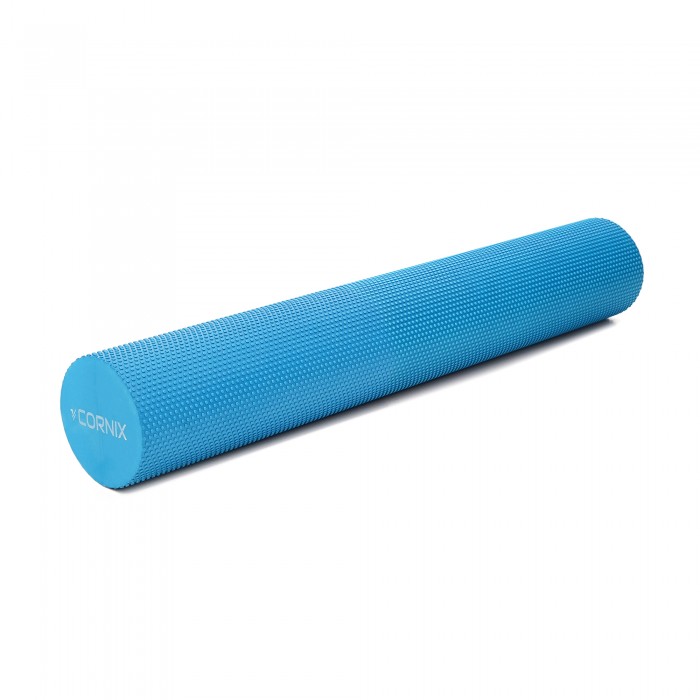 Масажний ролик Cornix EVA+ 90 x 15 см (валик, роллер) XR-0316 Blue