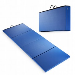 Мат гімнастичний складний 4FIZJO XL 240 x 120 x 5 см Blue (P-5907739319715)