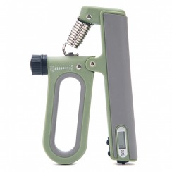 Еспандер кистьовий пружинний Cornix 10-120 кг з регульованим навантаженням та лічильником XR-0275 Green/Grey