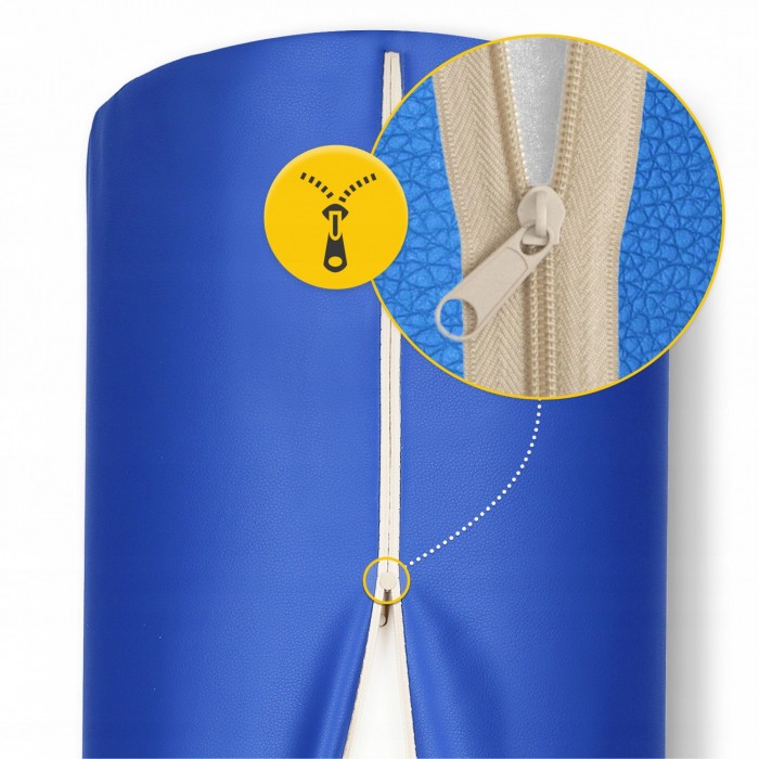 Валик для масажного столу, реабілітації та масажу 4FIZJO 100 x 30 см Blue (P-5905973402958)