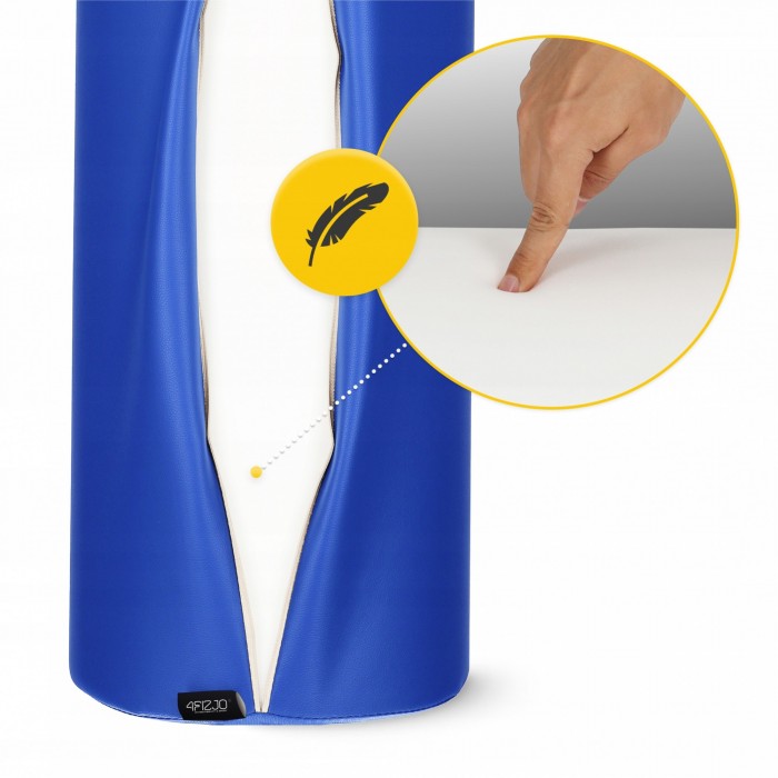 Валик для масажного столу, реабілітації та масажу 4FIZJO 100 x 30 см Blue (P-5905973402958)