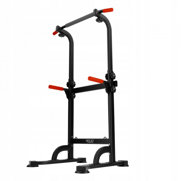 Напольная стойка Турник Брусья 4FIZJO регулируемая Black (P-5905973402613)