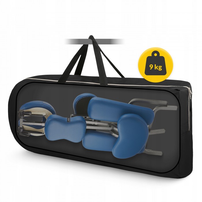 Стул для массажа 4FIZJO регулируемый, складной Blue (P-5905973402781)