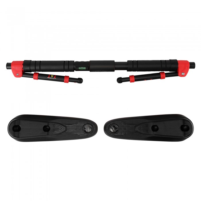 Турнік розсувний Cornix Elite 80-120 см XR-0290 Black/Red