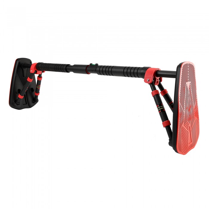 Турнік у дверний отвір розсувний Cornix Elite+ 100-140 см XR-0295 Black/Red