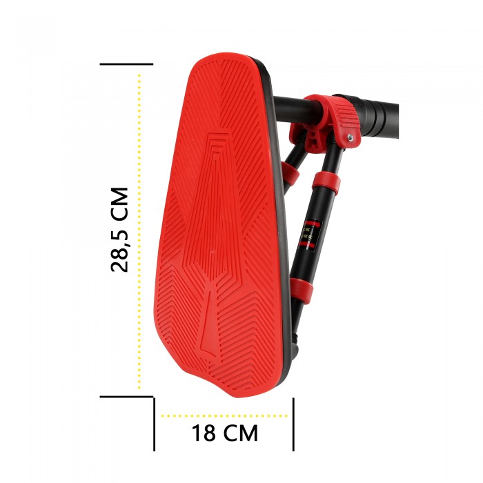 Турнік у дверний отвір розсувний Cornix Elite+ 80-120 см XR-0294 Black/Red