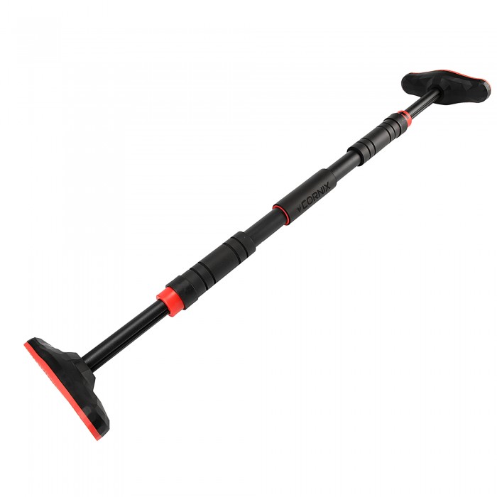 Турнік розсувний Cornix Pro 65-100 см XR-0283 Black/Red