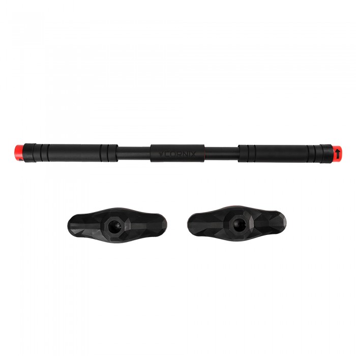 Турнік розсувний Cornix Pro 90-130 см XR-0284 Black/Red
