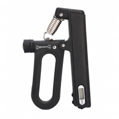 Еспандер кистьовий пружинний Cornix 10-120 кг з регульованим навантаженням та лічильником XR-0273 Black