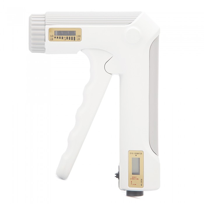 Эспандер кистевой Cornix 5-60 кг с регулируемой нагрузкой и электронным счетчиком XR-0281 White