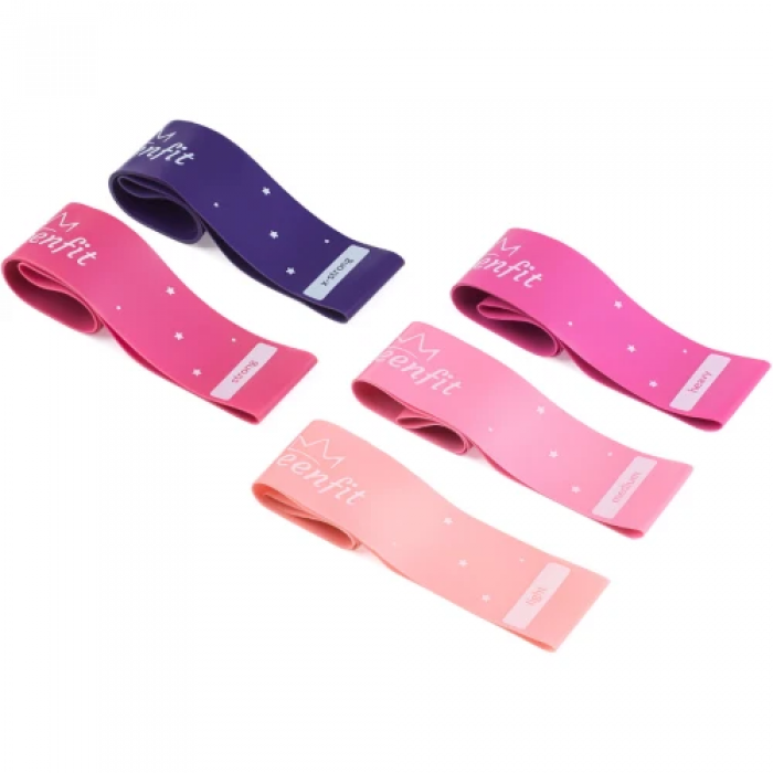 Набор резинок для фитнеса Queenfit 0,5-30кг Q-66258