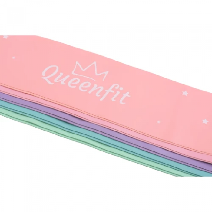 Набор резинок для фитнеса Queenfit 0,5-30кг Q-66109