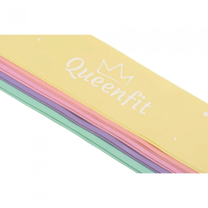 Набір гумок для фітнесу Queenfit 0,5-30 кг