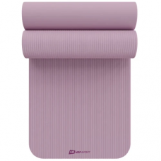 Килимок для фітнесу та йоги Hop-Sport HS-NB010GM NBR 1см лавандовий