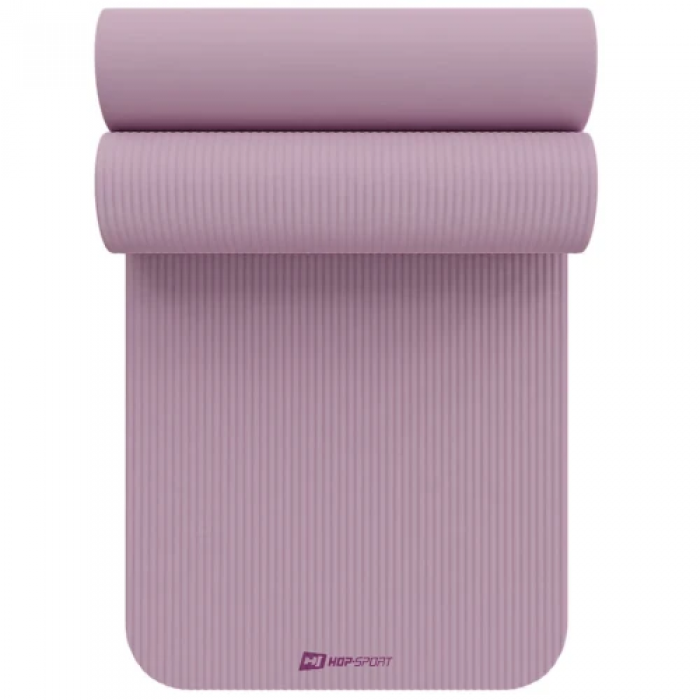 Килимок для фітнесу та йоги Hop-Sport HS-NB010GM NBR 1см лавандовий