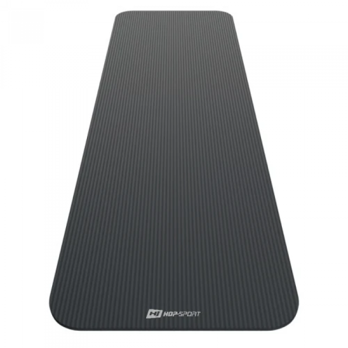 Килимок для фітнесу та йоги Hop-Sport HS-NB015GM NBR 1,5 см чорний