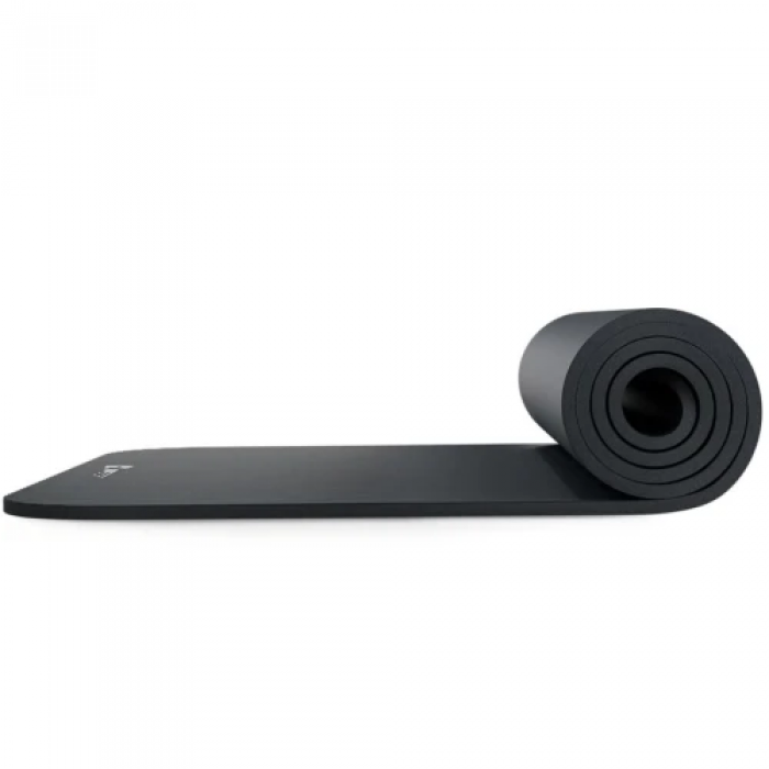 Килимок для фітнесу та йоги Hop-Sport HS-NB015GM NBR 1,5 см чорний