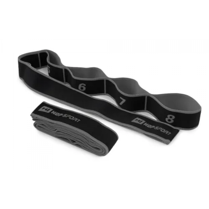 Резинка для фитнеса с петлями 12-30кг HS-N904GB черная