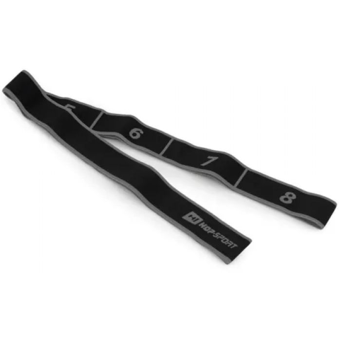 Резинка для фитнеса с петлями 12-30кг HS-N904GB черная