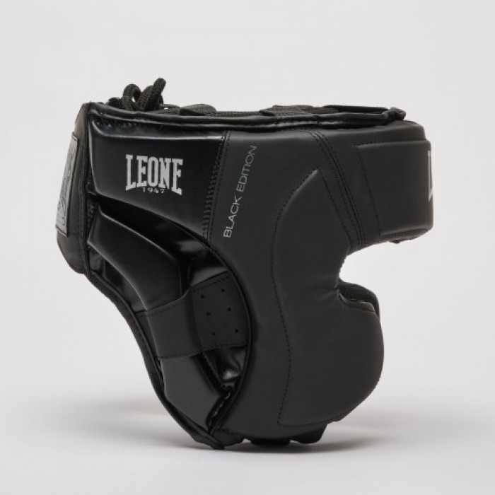 Боксерський шолом Leone Mono Black M