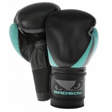 Боксерські рукавички жіночі Bad Boy Training Series 2.0 Black / Green 8 ун.