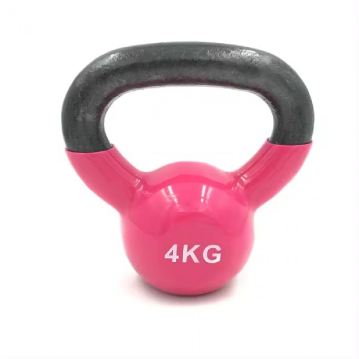 Гиря чугунная с виниловым покрытием 4 кг Generation Fitness FF51F1A-4kg